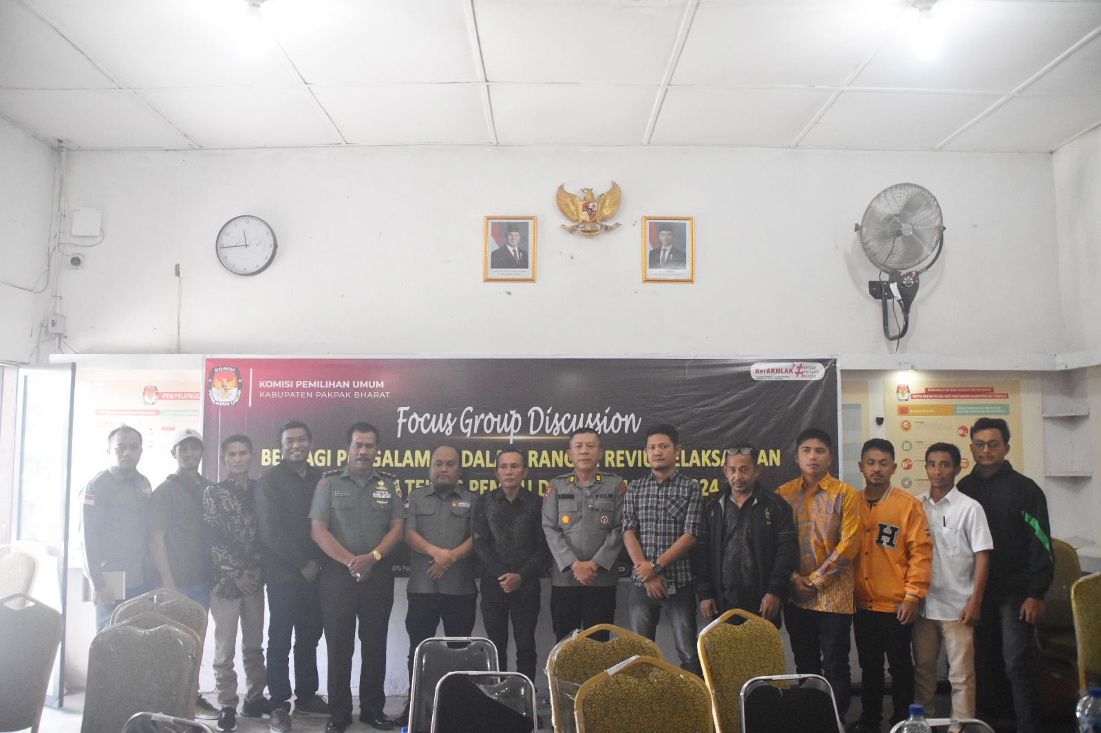 FGD Berbagi Pengalaman Dalam Rangka Reviu Pelaksanaan Tahapan Teknis Pemilu Dan Pemilihan 2024
