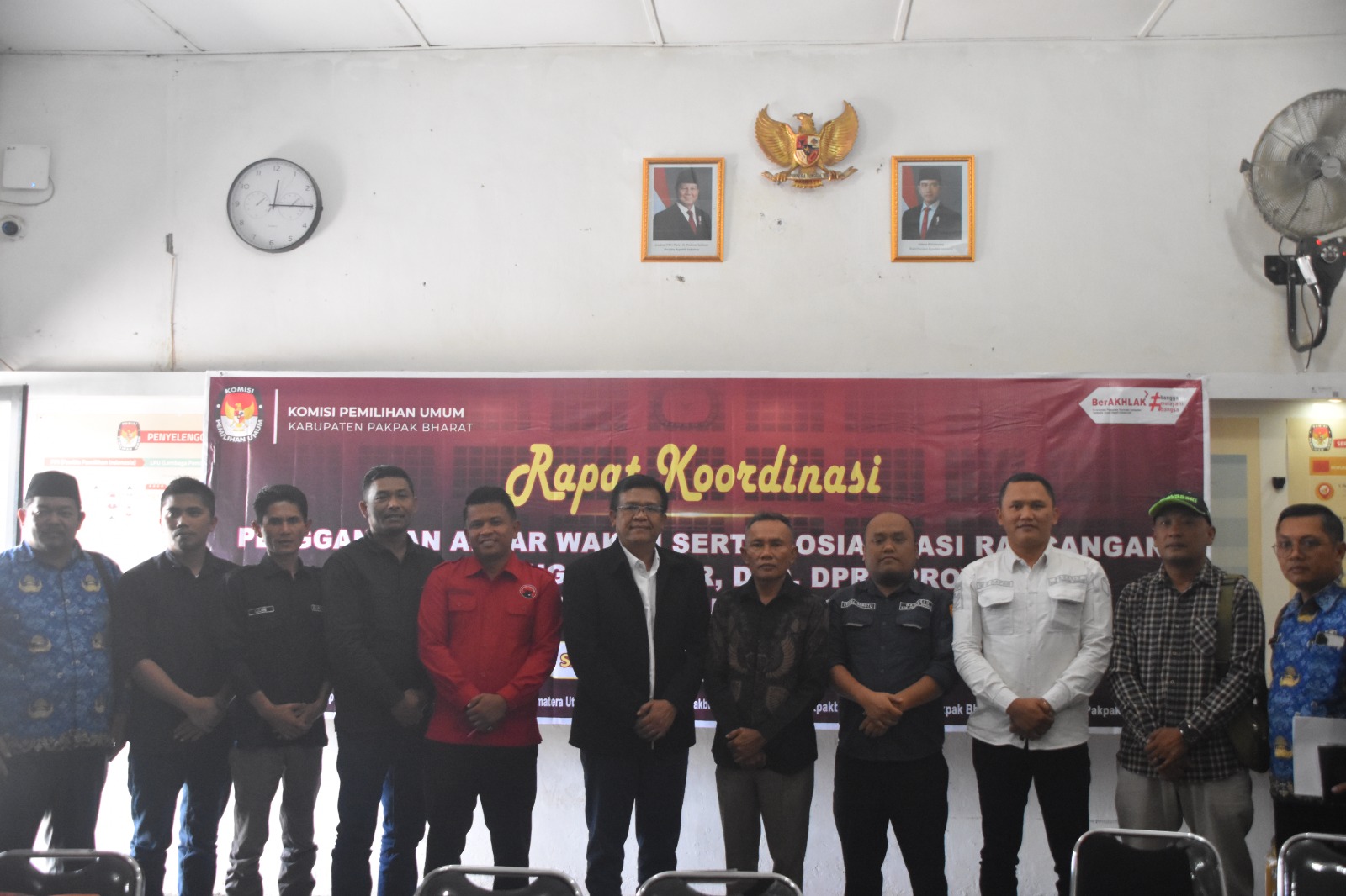 Rakor PAW serta Sosialisasi Rancangan PKPU PAW Anggota DPR, DPD, DPRD Provinsi dan DPRD Kab/Kota